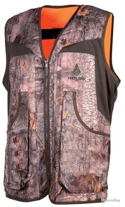 Gilet De Chasse Enfant Réversible Treeland T610K - 14 3 Gilet De Chasse Enfant Réversible Treeland T610K - 14 – Image 3