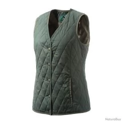 Gilet Matelassé Femme Beretta Tulip Vert