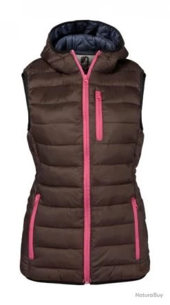 Gilet Matelassé Trekking Femme Percussion