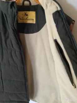Gilet Matelassé Verney -Caron Neuf. -Big Chocolate Outoutd. 00003 Gilet matelasse Verney Caron Neuf