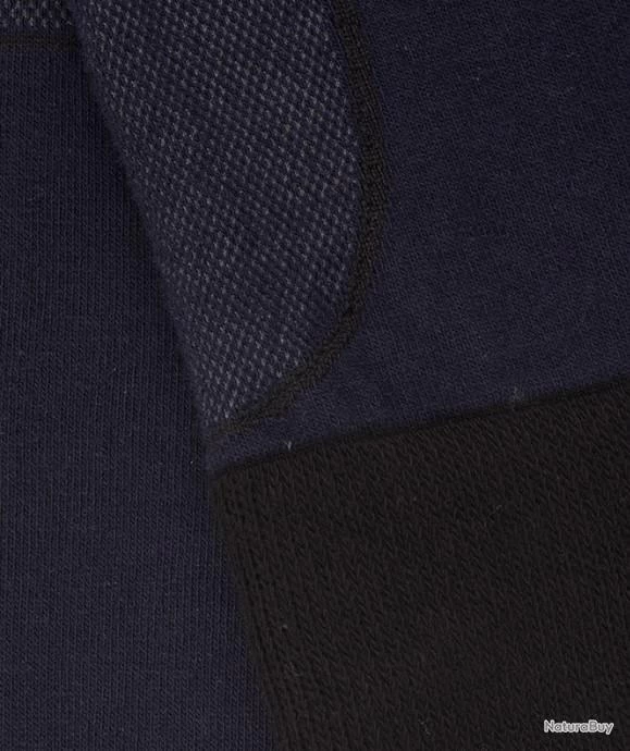 MI-BAS LABONAL ANTI-TIQUES BLEU MARINE T45/47 (015832) 3 MI-BAS LABONAL ANTI-TIQUES BLEU MARINE T45/47 (015832) – Image 3