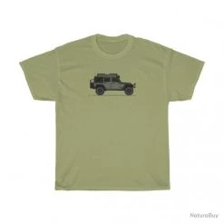 Outpost Jeep Wrangler Serie One T Shirt Vert -Big Chocolate Outoutd. 00003 Outpost Jeep Wrangler Serie one T Shirt S Vert