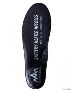 Heat Experience Semelles Chauffantes Bluetooth Série Pro, Heat Expérience Noir 44 - 46 -Big Chocolate Outoutd. 00003 Semelles chauffantes Bluetooth Serie Pro Heat Experience Noir 44 46