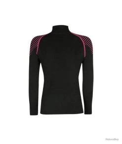 Sous Vêtement Technique LENZ 3.0 Zippé. Manches Longues. Women Noir -Big Chocolate Outoutd. 00003 Sous vetement technique LENZ 3.0 zippe manches longues Women XS Noir