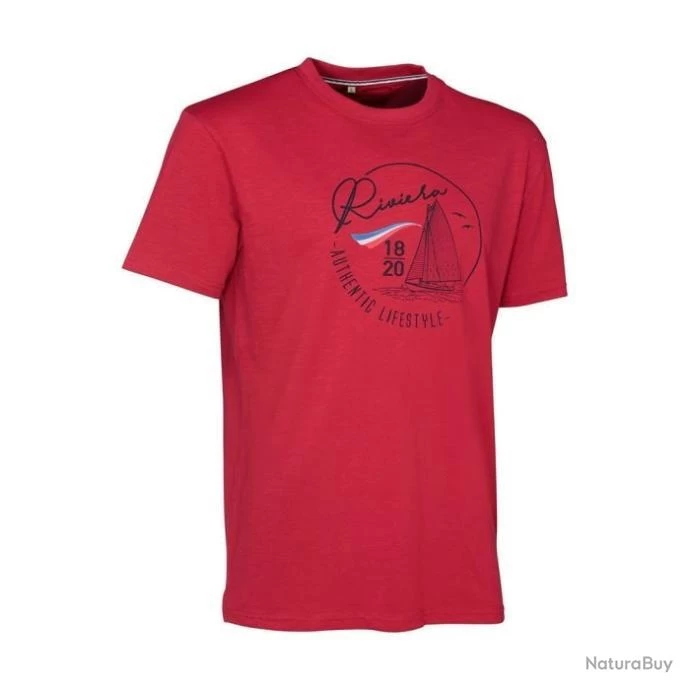 T Shirt Verney Carron Riviera Rouge 1 T Shirt Verney Carron Riviera Rouge