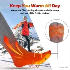 TOP PROMO : CHAUSSETTES CHAUFFANTES RECHARGEABLES HOMME /FEMME -Big Chocolate Outoutd. 00003 TOP PROMO CHAUSSETTES CHAUFFANTES RECHARGEABLES AVEC TELECOMMANDE HOMME FEMME