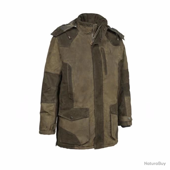 NOUVELLE VESTE A DOUBLURE POLAIRE PERCUSSION GRAND NORD - Kaki - TAILLE L 1 NOUVELLE VESTE A DOUBLURE POLAIRE PERCUSSION GRAND NORD - Kaki - TAILLE L