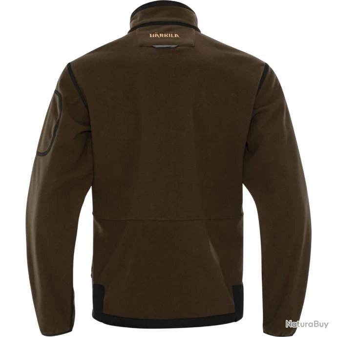 Härkila Veste Kamko Fleece Hunting Green Orange Blaze Reversible 3 Härkila Veste Kamko Fleece Hunting Green Orange Blaze Reversible – Image 3