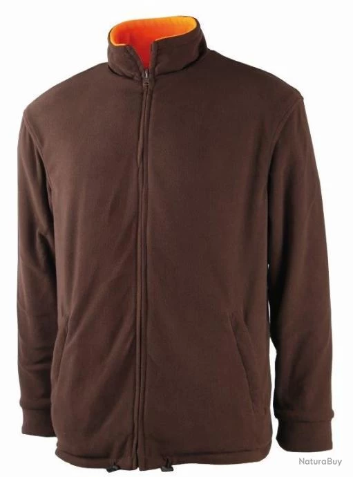 Veste Polaire Réversible Treeland Orange Marron 3 Veste Polaire Réversible Treeland Orange Marron – Image 3