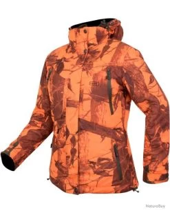 HART Veste D'hiver Réversible Altai Pour Femme (Couleur: Camo Orange Et Marron, Taille: XL) -Big Chocolate Outoutd. 00003 Veste d hiver reversible Altai pour femme Couleur camo orange et marron Taille XL