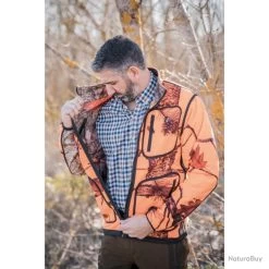 Forest Veste Polaire Réversible Somlys 7 Forest Veste Polaire Réversible Somlys -Big Chocolate Outoutd. 00003 Veste polar reverse JKT