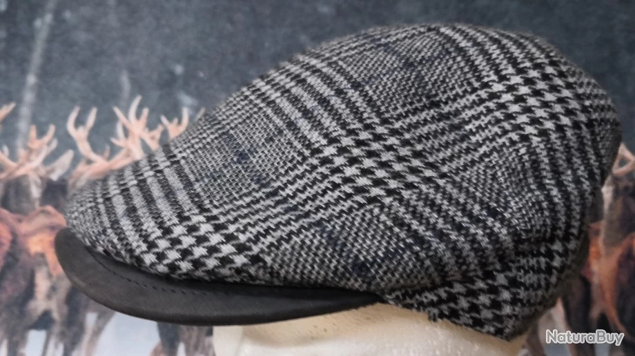 Casquette CUIR HOMME MADE IN ITALY T 59 9384-59 3 Casquette CUIR HOMME MADE IN ITALY T 59 9384-59 – Image 3