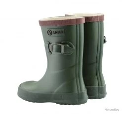 ( P34)Bottes PERDRIX Pour Enfants - Aigle -Big Chocolate Outoutd. 00004 P34 Bottes PERDRIX pour enfants Aigle