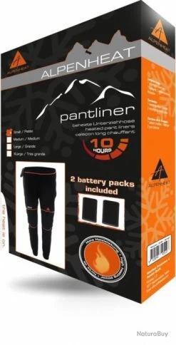 Alpenheat AJ6 PANTLINER Caleçon Long Chauffant -Big Chocolate Outoutd. 00004 AJ6 S PANTLINER Calecon long chauffant S