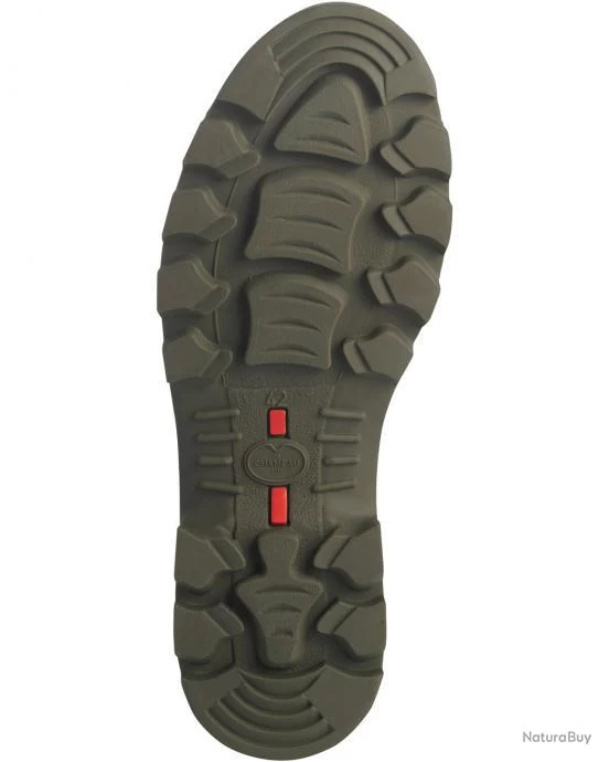 Le Chameau Bottes En Caoutchouc Chasseur Cuir Couleur Olive. 4 Le Chameau Bottes En Caoutchouc Chasseur Cuir Couleur Olive. – Image 4