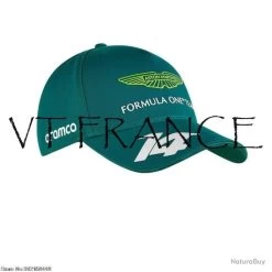 Casquette ASTON MARTIN F1 2023 Alonso & Stroll, Couleur: Vert 14 -Big Chocolate Outoutd. 00004 Casquette ASTON MARTIN F1 2023 Alonso Stroll Couleur Vert 14