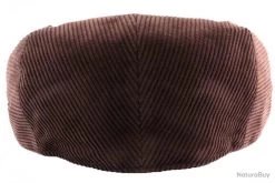 Casquette Velours Marron Creation Francaise Marron -Big Chocolate Outoutd. 00004 Casquette Velours marron Creation Francaise 57 Marron