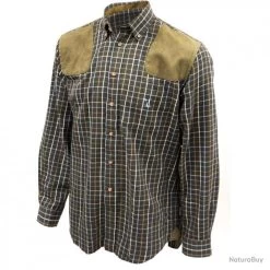 Chemise De Chasse Sologne En Coton Taille 1 -Big Chocolate Outoutd. 00004 Chemise Percussion Sologne marron Taille 1