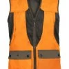 Gilet Grouse Ligne Verney Carron Orange Fluo