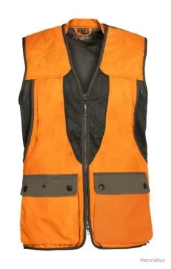 Gilet Grouse Ligne Verney Carron Orange Fluo