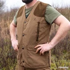 Gilet De Chasse Percussion Rambouillet Original 3XL (Taille 6) -Big Chocolate Outoutd. 00004 Gilet Percussion Rambouillet Original 3XL Taille 6