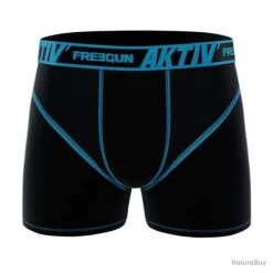 PACK DE 2 BOXERS / SHORT / CALEÇON EN MICROFIBRE FREEGUN AKTIV' LIFESTYLE EDITION -Big Chocolate Outoutd. 00004 PACK DE 2 BOXERS SHORT CALECON EN MICROFIBRE FREEGUN AKTIV LIFESTYLE EDITION