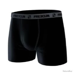 PACK DE 3 BOXERS / SHORT / CALEÇON EN COTON ULTRA STRETCH FREEGUN -Big Chocolate Outoutd. 00004 PACK DE 3 BOXERS SHORT CALECON EN COTON ULTRA STRETCH FREEGUN