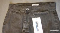 PANTACOURT JEAN "PETRESSA" AUTRICHE T 38 Français 100% COTON -Big Chocolate Outoutd. 00004 PANTACOURT JEAN PETRESSA AUTRICHE T 38 francais 100 COTON