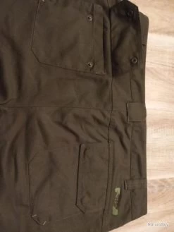 Pantalon Chaud Doublé Polaire SOLOGNAC -Big Chocolate Outoutd. 00004 Pantalon chaud double polaire SOLOGNAC