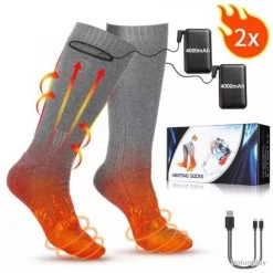 TOP PROMO : CHAUSSETTES CHAUFFANTES RECHARGEABLES HOMME /FEMME -Big Chocolate Outoutd. 00004 TOP PROMO CHAUSSETTES CHAUFFANTES RECHARGEABLES AVEC TELECOMMANDE HOMME FEMME