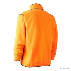 Veste De Chasse Polaire Gamekeeper Réversible Orange Deerhunter -Big Chocolate Outoutd. 00004 Veste de chasse polaire Gamekeeper reversible orange Deerhunter S