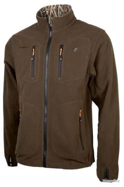 Veste De Chasse Polaire Réversible Somlys 488 9 Veste De Chasse Polaire Réversible Somlys 488 -Big Chocolate Outoutd. 00004 Veste de chasse polaire reversible Somlys 488 S