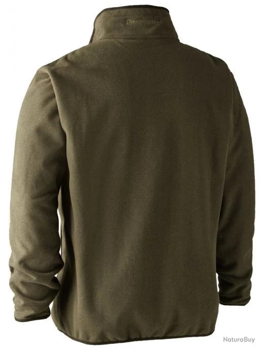 Veste Polaire Contrecollée Gamekeeper Réversible Deerhunter Orange 4 Veste Polaire Contrecollée Gamekeeper Réversible Deerhunter Orange – Image 4