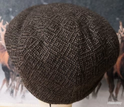 Casquette Chaude LONDON "MARONE MADE IN ITALIE" T 57 B21D5253-57JS -Big Chocolate Outoutd. 00004 casquette chaude LONDON MARONE MADE IN ITALIE T 57 B21D5253 57JS