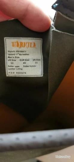 Härkila Bottes Harkila 45 -Big Chocolate Outoutd. 00005 Bottes Harkila 45