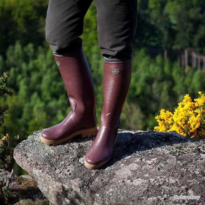 Bottes Saint Hubert Marron Le Chameau Hauteur 42.5cm Largeur 44cm 5 Bottes Saint Hubert Marron Le Chameau Hauteur 42.5cm Largeur 44cm – Image 5