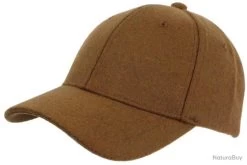 Casquette Baseball Laine Marron Camel En Feutre Chaude Et Tendance Neva Taille Unique Marron