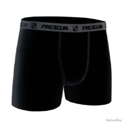 PACK DE 3 BOXERS / SHORT / CALEÇON EN COTON ULTRA STRETCH FREEGUN -Big Chocolate Outoutd. 00005 PACK DE 3 BOXERS SHORT CALECON EN COTON ULTRA STRETCH FREEGUN