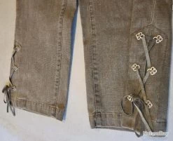 PANTACOURT JEAN "PETRESSA" AUTRICHE T 38 Français 100% COTON -Big Chocolate Outoutd. 00005 PANTACOURT JEAN PETRESSA AUTRICHE T 38 francais 100 COTON