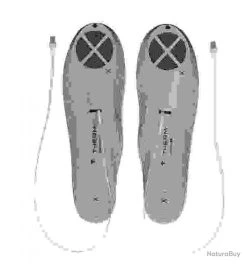 Semelles Chauffantes Set Heat Flat + C-Pack 1300, Therm-Ic Noir Taille Unique -Big Chocolate Outoutd. 00005 Semelles chauffantes Set Heat Flat C Pack 1300 Therm Ic Noir Taille unique