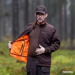 VESTE POLAIRE REVERSIBLE PINEWOOD RED DEER CAMOU -Big Chocolate Outoutd. 00005 VESTE POLAIRE REVERSIBLE PINEWOOD RED DEER CAMOU