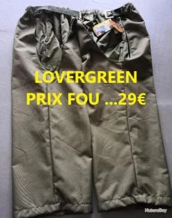 CUISSARD LOVERGREEN T 2XL CORDURA WATERPROOF ANTI-RONCES LG00435XXL