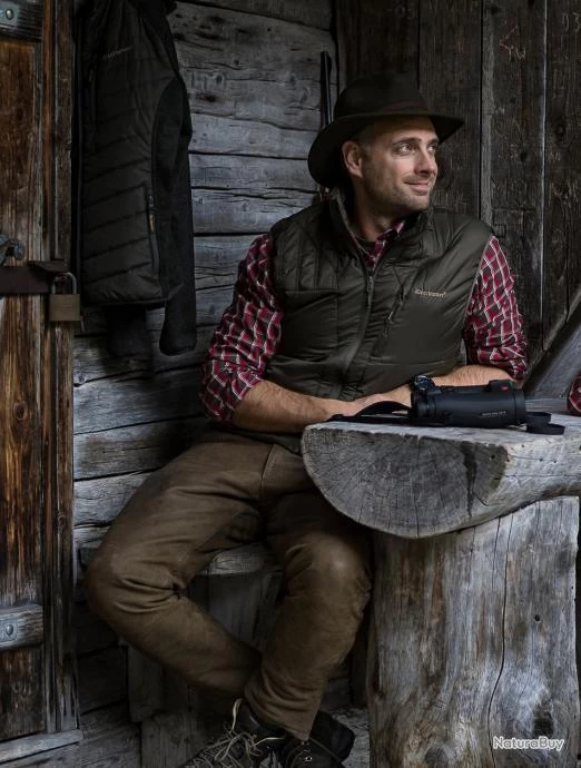 Deerhunter Gilet Chauffant Matelassé Heat Couleur Olive. 6 Deerhunter Gilet Chauffant Matelassé Heat Couleur Olive. – Image 6