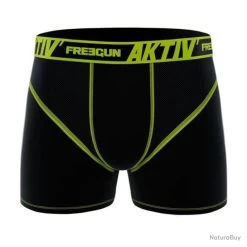 PACK DE 2 BOXERS / SHORT / CALEÇON EN MICROFIBRE FREEGUN AKTIV' LIFESTYLE EDITION -Big Chocolate Outoutd. 00006 PACK DE 2 BOXERS SHORT CALECON EN MICROFIBRE FREEGUN AKTIV LIFESTYLE EDITION