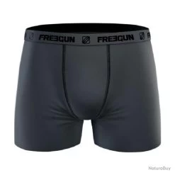 PACK DE 3 BOXERS / SHORT / CALEÇON EN COTON ULTRA STRETCH FREEGUN -Big Chocolate Outoutd. 00007 PACK DE 3 BOXERS SHORT CALECON EN COTON ULTRA STRETCH FREEGUN