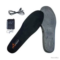 Semelles Chauffantes Verney Carron Avec Télécommande - Noir / 42 - 44
