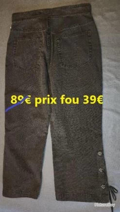 PANTACOURT "PETRESSA" AUTRICHE T 38 Français 100% COTON