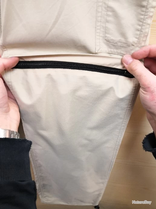 PANTALON SHORT LEGER AIGLE CORTO BEIGE 42 505510-42JS 3 PANTALON SHORT LEGER AIGLE CORTO BEIGE 42 505510-42JS – Image 3