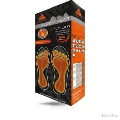 Alpenheat SET Semelles Chauffantes LITHIUM -Big Chocolate Outoutd. 00008 SET Semelles Chauffantes LITHIUM