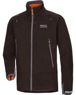 Veste Polaire Réversible Merkel Gear Couleur Antracite Brun Orange. -Big Chocolate Outoutd. 00008 Veste polaire reversible Merkel Gear Couleur Antracite brun orange Taille XS